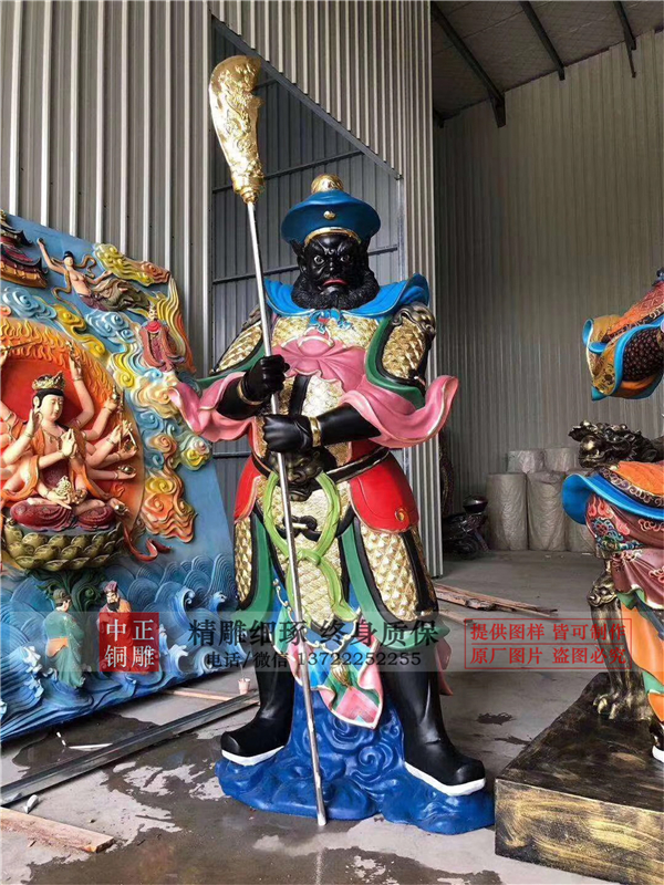 加工彩繪銅關公.jpg 加工彩繪銅關公.jpg
