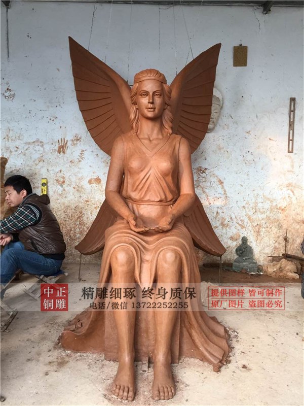西方天使銅雕塑.jpg 西方天使銅雕塑.jpg