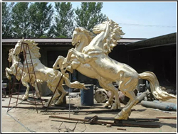 馬踏飛燕銅馬雕塑 馬踏飛燕銅馬雕塑