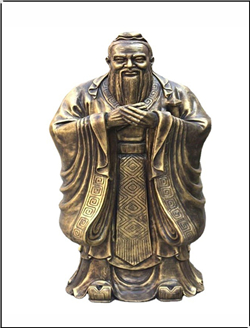 廣場孔子鑄造 廣場孔子鑄造