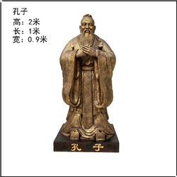 高兩米孔子雕像 高兩米孔子雕像