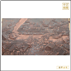 清明上河圖浮雕 清明上河圖浮雕