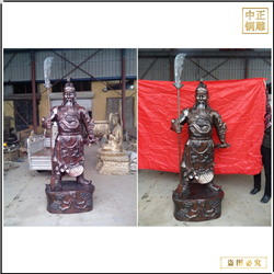 制作純銅關公雕塑 制作純銅關公雕塑