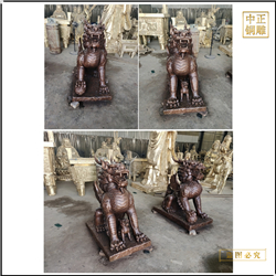 鑄銅關(guān)公 純銅1米銅麒麟鑄造廠