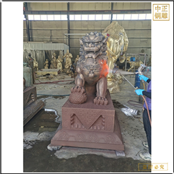 鑄銅關公 2米故宮銅獅子廠家
