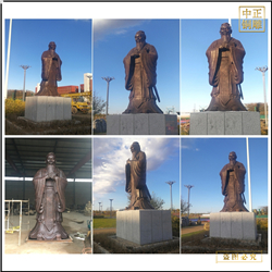 鑄銅關公 鑄銅校園孔子雕塑