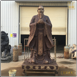 大型銅雕孔子像廠家 大型銅雕孔子像廠家