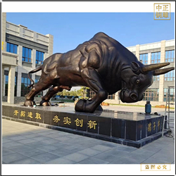 10米廣場銅牛雕塑報價 10米廣場銅牛雕塑報價