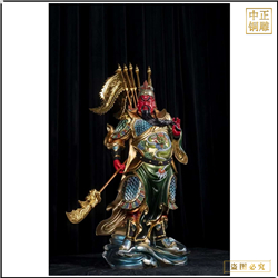 大型武財神關二爺鑄造 大型武財神關二爺鑄造
