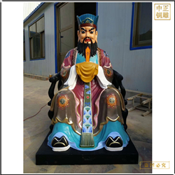 純銅小型龍王雕塑 純銅小型龍王雕塑
