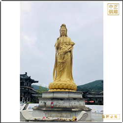 大型觀音菩薩雕塑鑄造廠 大型觀音菩薩雕塑鑄造廠