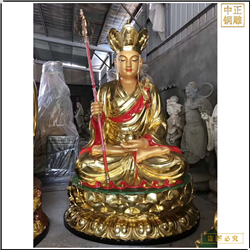 大型地藏王銅佛像 大型地藏王銅佛像