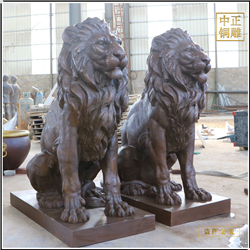 大型銅獅子圖片 大型銅獅子圖片