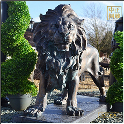 歐式銅獅子雕塑 歐式銅獅子雕塑