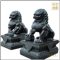 故宮銅獅子雕塑圖片 故宮銅獅子雕塑圖片