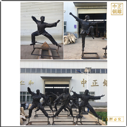 鑄銅關公 鑄造大型現(xiàn)代人物
