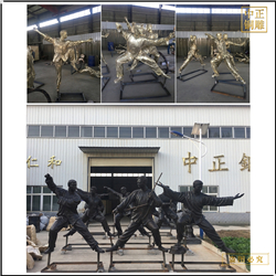 鑄銅關公 鑄造現(xiàn)代人物