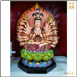 廠家批發千手觀音鑄銅佛像 廠家批發千手觀音鑄銅佛像