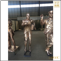 鑄銅關(guān)公 步行街音樂(lè)主題雕塑
