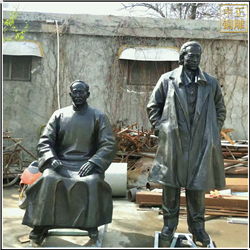 室外人物銅雕塑鑄造 室外人物銅雕塑鑄造