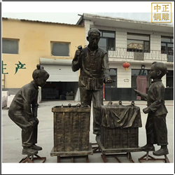 街邊賣東西人物雕塑 街邊賣東西人物雕塑
