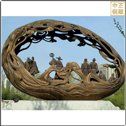 大型廣場銅雕塑鑄造 大型廣場銅雕塑鑄造