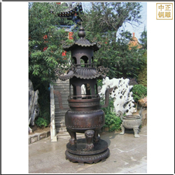 寺廟大型銅香爐 寺廟大型銅香爐