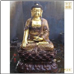 鑄銅關公 銷售寺廟釋迦摩尼佛祖銅像