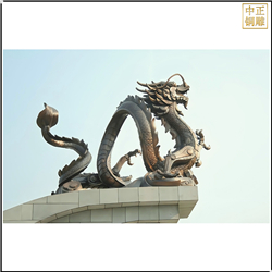 鑄銅關(guān)公 大型廣場銅龍雕塑