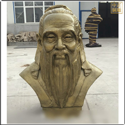孔子頭像銅雕塑鑄造廠 孔子頭像銅雕塑鑄造廠