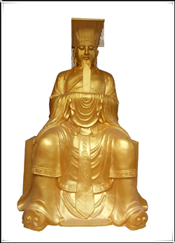 道教神像-玉皇大帝銅像 道教神像-玉皇大帝銅像