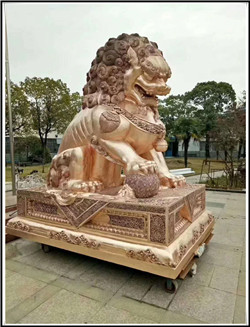 黃銅故宮獅|鑄造故宮獅雕塑廠家 黃銅故宮獅|鑄造故宮獅雕塑廠家