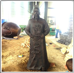 李世民古代人物雕塑批發 李世民古代人物雕塑批發