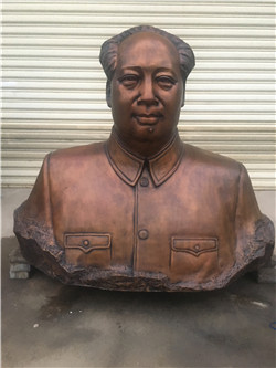 廣場毛主席銅雕塑 廣場毛主席銅雕塑